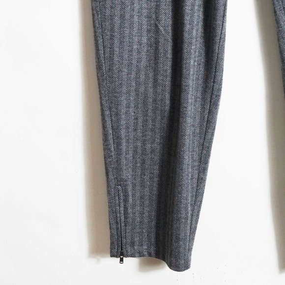 Talbots Grey Striped Jogger Pant M - Picture 5 of 5